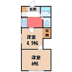 JR東北本線 宇都宮駅 バス18分 富士見が丘入口下車 3.5km