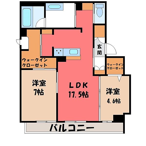 同じ建物の物件間取り写真 - ID:209005405969