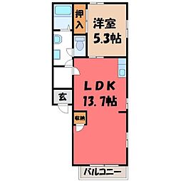 東武宇都宮線 南宇都宮駅 徒歩14分