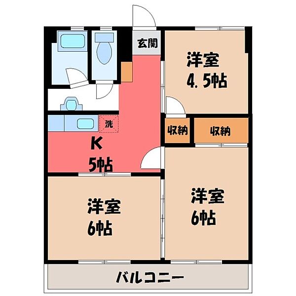 同じ建物の物件間取り写真 - ID:209005574432