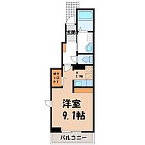 栃木県下都賀郡壬生町大師町（賃貸アパート1K・1階・30.00㎡） その2