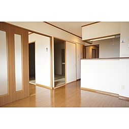 JR東北本線 岡本駅 3.2kmの賃貸マンション 1階3LDKのリビング/ダイニング