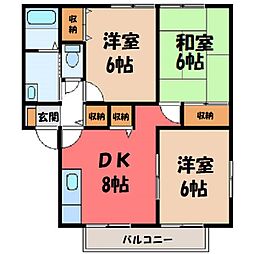 東武宇都宮線 東武宇都宮駅 バス11分 中丸下車 3.6km