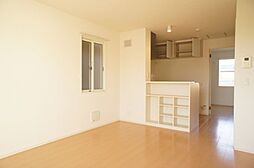 東武宇都宮線 東武宇都宮駅 バス35分 宝木団地下車 徒歩8分の賃貸アパート 2階1LDKのリビング/ダイニング