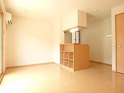 真岡鐵道 北真岡駅 徒歩2分の賃貸アパート 1階2LDKのリビング/ダイニング