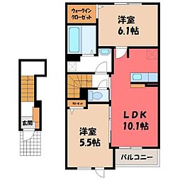 JR東北本線 岡本駅 3.2km