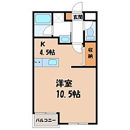 JR東北本線 宇都宮駅 バス32分 一里下車 徒歩5分 1階/-