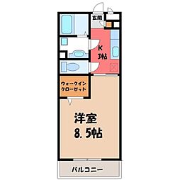 JR水戸線 小田林駅 徒歩34分