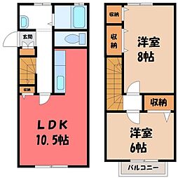 JR日光線 鹿沼駅 徒歩35分