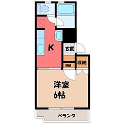 宇都宮芳賀ライトレール線 清陵高校前駅 徒歩13分 2階/-