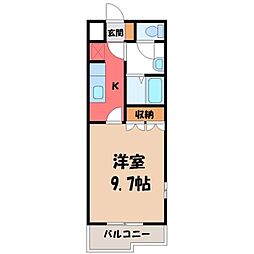 宇都宮芳賀ライトレール線 ゆいの杜西駅 徒歩3分 1階/-