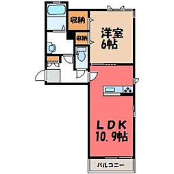 JR東北本線 宇都宮駅 バス20分 鶴田橋下車 徒歩4分 3階/-