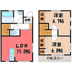 東武宇都宮線 南宇都宮駅 徒歩14分