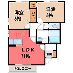グリーン・リーフ熊倉 D 1階/-
