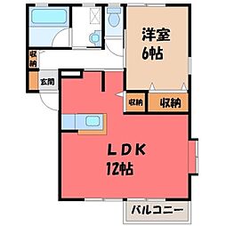 ソレアード・プリームラ B 2階/-