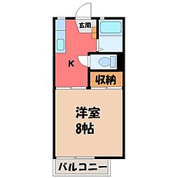 宇都宮芳賀ライトレール線 峰駅 徒歩12分 1階/-
