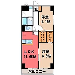 東武宇都宮線 江曽島駅 徒歩28分
