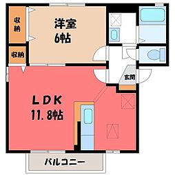 ラフィーネ II 2階/-