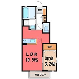 JR東北新幹線 宇都宮駅 バス12分 東峰町下車 徒歩4分
