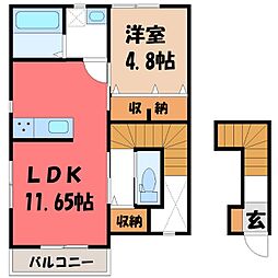 プランドール若草 2階