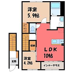 ブループラム 2階