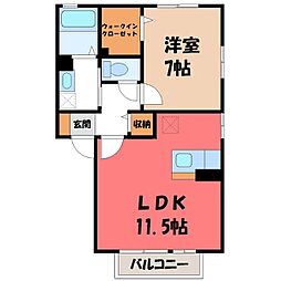 東武宇都宮線 江曽島駅 徒歩26分 1階/-