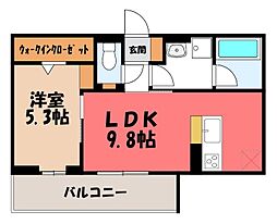 宇都宮芳賀ライトレール線 ゆいの杜西駅 徒歩9分