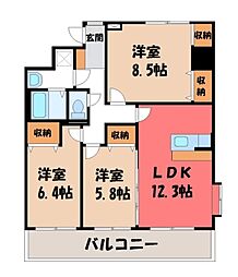 JR東北本線 宇都宮駅 徒歩13分