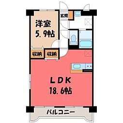 JR東北本線 雀宮駅 徒歩5分 1階/-
