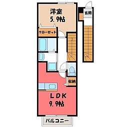 JR東北本線 岡本駅 徒歩17分