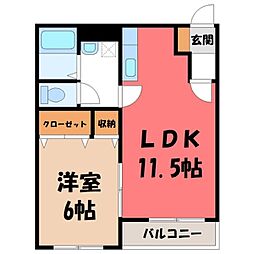 東武宇都宮線 江曽島駅 徒歩5分