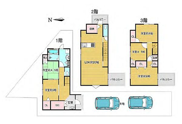 間取り：327001692299