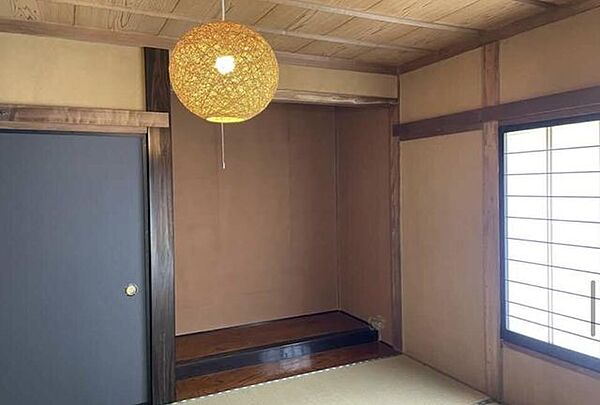 1Ｆ和室　畳、襖等張替済み(2024年)