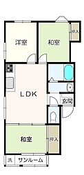 ファミーユ新庄 3LDKの間取図画像