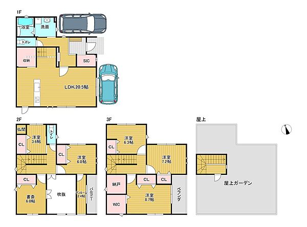 間取り：327001507453