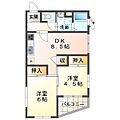 野里ハイツ2階4.5万円