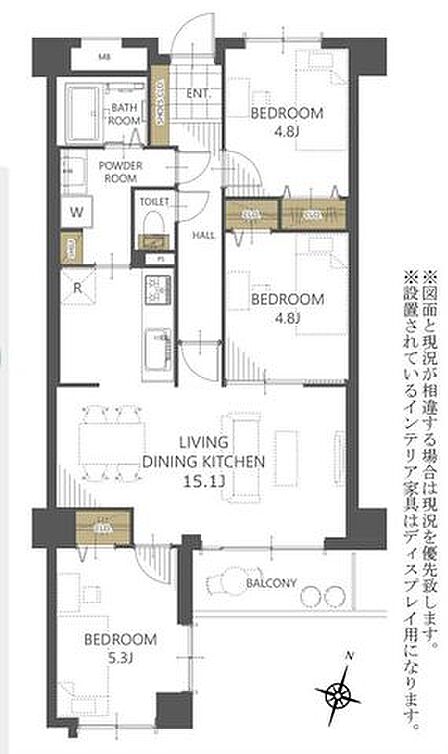 4階南東向きにつき、陽当たり・通風良好です。収納スペースの多いお部屋で、お荷物が多いご家庭も安心ですね。