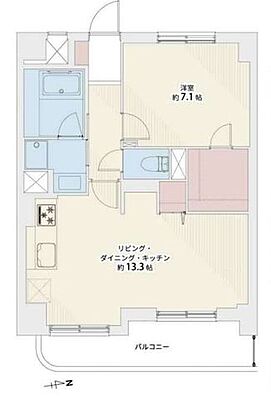 間取り ライオンズマンション保春院西 4階/410