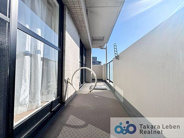 風通しが良く、お洗濯物も早く乾きそうです。毎日のお洗濯が楽しみになりそうです。