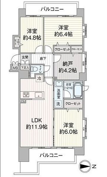 間取り：304000343334