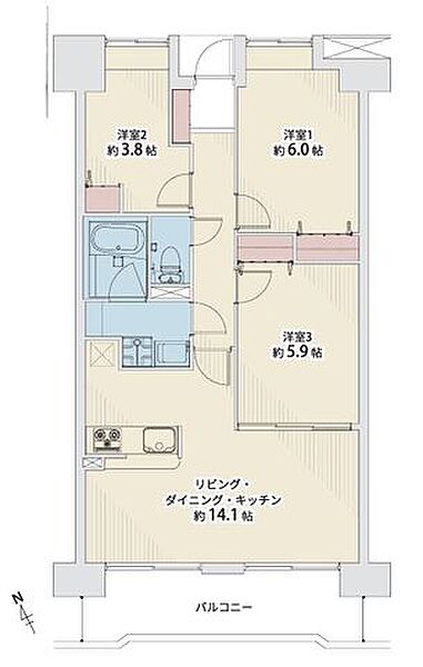 間取り：304000345657