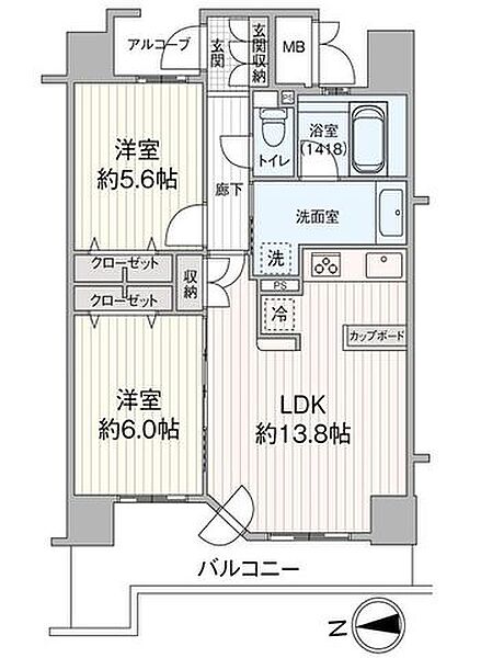 間取り：304000353415