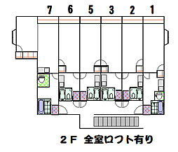 光明不動産第９テナント　上並榎ハイツ 1階1Kの間取り