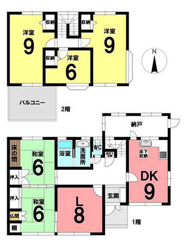 detached 愛知県日進市藤枝町奥廻間