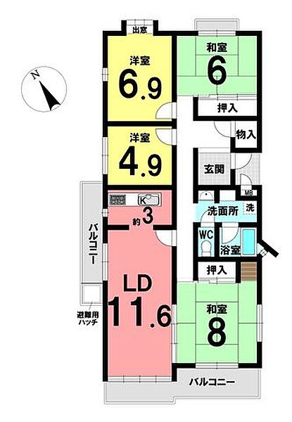 間取り：323000466590