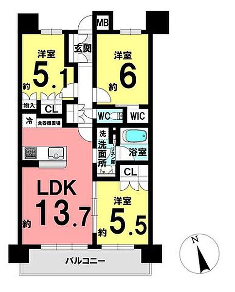 間取り：323000521843