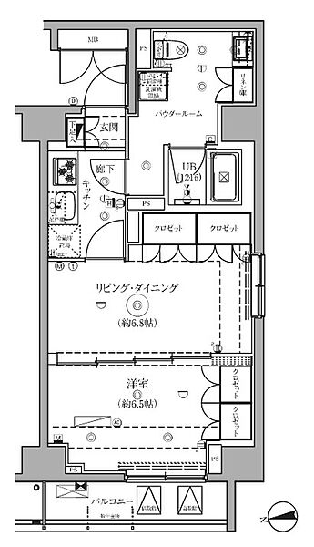 同じ建物の物件間取り写真 - ID:213094069502