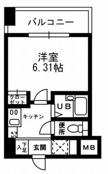 レジディア三越前 1107｜東京都中央区日本橋本町３丁目(賃貸マンション1K・11階・20.05㎡)の写真 その2