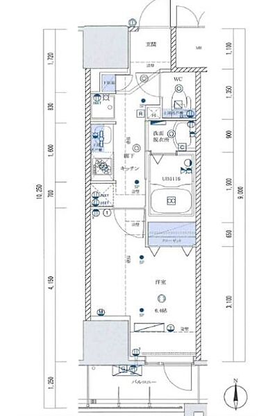 同じ建物の物件間取り写真 - ID:213106606486