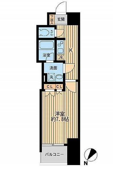 日本橋ファーストレジデンス 603｜東京都中央区日本橋富沢町(賃貸マンション1K・6階・27.98㎡)の写真 その2